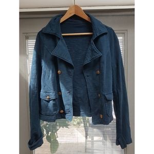 🏃2/$25▪UO▪100% Cotton nautical inspired blazer